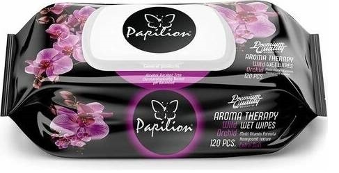 Papilion vlhčené ubrousky Aromatherapy 120ks - Kosmetika Dětská hygiena Vlhčené ubrousky